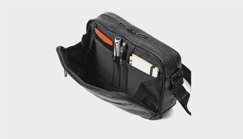 【WEB限定】 DOUBLES ショルダーバッグ(S) 牛革 BZN-7025N