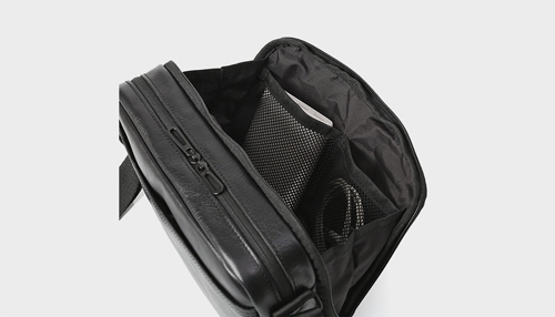 【WEB限定】 DOUBLES ショルダーバッグ(S) 牛革 BZN-7025N