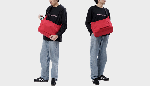 BOKU HA TANOSII ショルダーバッグ コーデュラナイロン×牛革 JBG-2001