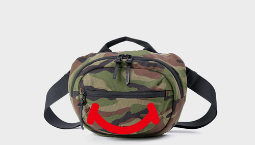 BOKU HA TANOSII ボディ & ウエストバッグ コーデュラナイロン×牛革 JBG-2002