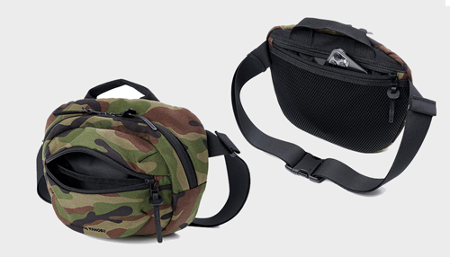 BOKU HA TANOSII ボディ & ウエストバッグ コーデュラナイロン×牛革 JBG-2002