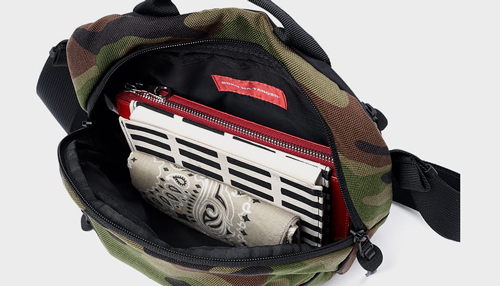 BOKU HA TANOSII ボディ & ウエストバッグ コーデュラナイロン×牛革 JBG-2002