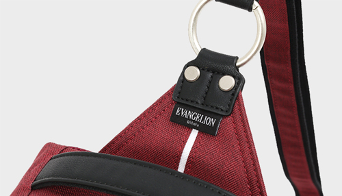 【エヴァンゲリオンコラボ】 MOUSTACHE 2WAYボディリュック 杢調ポリ×合皮 JEV-4001
