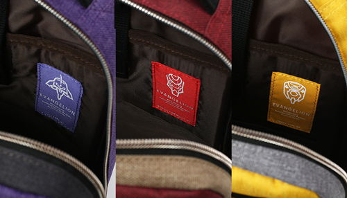 【エヴァンゲリオンコラボ】 MOUSTACHE 2WAYボディリュック 杢調ポリ×合皮 JEV-4001