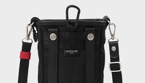 【エヴァンゲリオンコラボ】 MOUSTACHE ミニショルダーバッグ 合皮×ポリエステル JEZ-4485