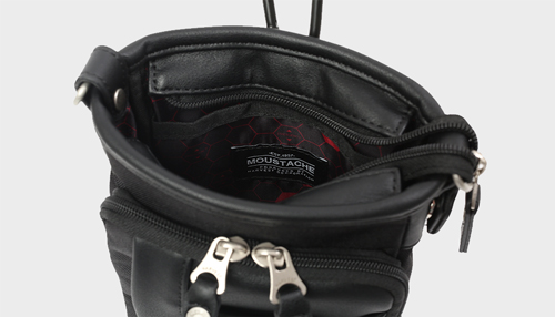 【エヴァンゲリオンコラボ】 MOUSTACHE ミニショルダーバッグ 合皮×ポリエステル JEZ-4485