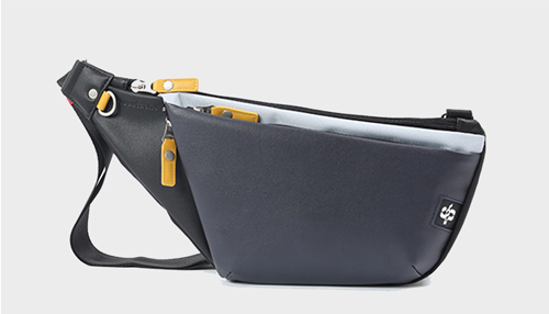 【エヴァンゲリオンコラボ】 MOUSTACHE ボディバッグ 合皮×ポリエステル JEZ-4486