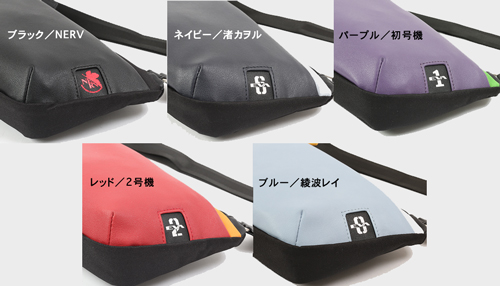 【エヴァンゲリオンコラボ】 MOUSTACHE ボディバッグ 合皮×ポリエステル JEZ-4486
