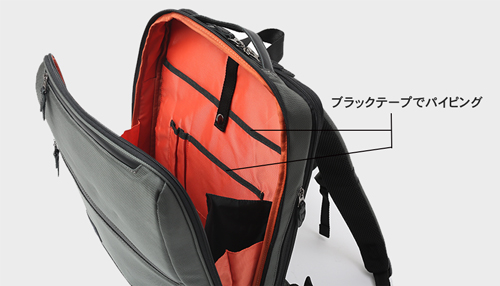 moustache on time リュックサック バリスティックナイロン×マットターポリン×牛革 JRR-2756