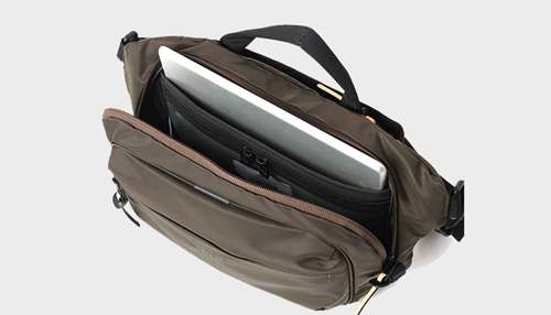 DSBK スリングバッグ、ボディバッグ 高密度ナイロンツイル(ダントツ撥水加工) JXF-3436