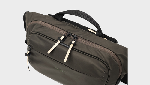 DSBK スリングバッグ、ボディバッグ 高密度ナイロンツイル(ダントツ撥水加工) JXF-3436