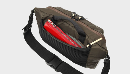 DSBK スリングバッグ、ボディバッグ 高密度ナイロンツイル(ダントツ撥水加工) JXF-3436