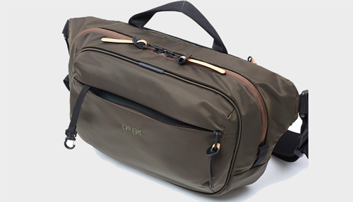 DSBK スリングバッグ、ボディバッグ 高密度ナイロンツイル(ダントツ撥水加工) JXF-3436