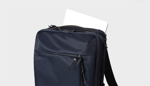 DSBK ビジネスリュック 撥水 PC収納 高密度ナイロンツイル (ダントツ撥水加工) JXF-3438