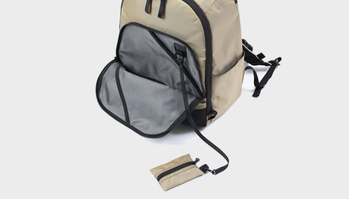 DSBK デイパック MOONLIGHT OXTEX.×イタリアンレザー KOH-3382