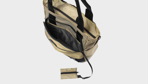 DSBK トートバッグ MOONLIGHT OXTEX.×イタリアンレザー KOH-3383