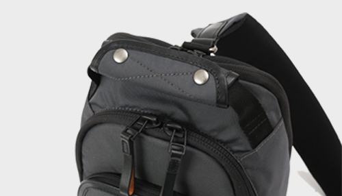 DSBK スリングバッグ MOONLIGHT OXTEX.×イタリアンレザー KOH-3385