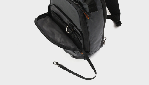 DSBK スリングバッグ MOONLIGHT OXTEX.×イタリアンレザー KOH-3385