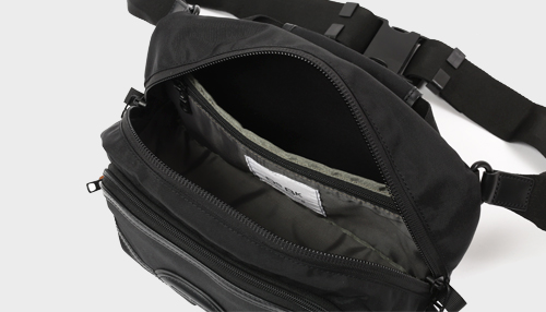 DSBK スリングバッグ MOONLIGHT OXTEX.×イタリアンレザー KOH-3386