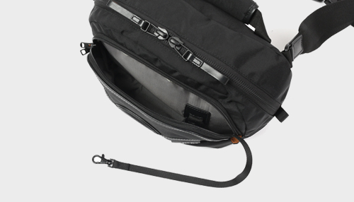 DSBK スリングバッグ MOONLIGHT OXTEX.×イタリアンレザー KOH-3386