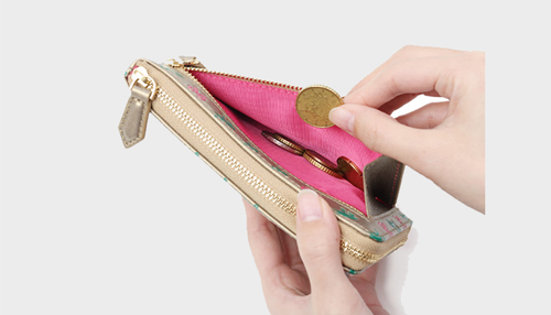 ESSENCE OF POISON スリムウォレット 牛革 KPO-3313