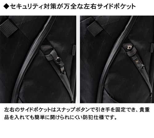 【Web限定】 Raptor II ワーケーション バックパック X-Pac×ポリエステル KPT-2423N