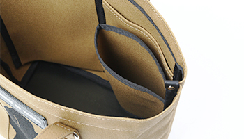 ESSENCE OF POISON トートバック 日本製帆布×牛革 QYQ-3245