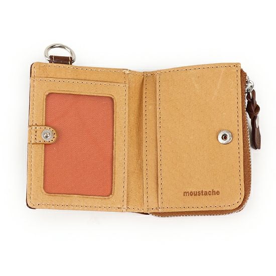 MOUSTACHE コインケース バッファロー革×豚革 DBR-5402