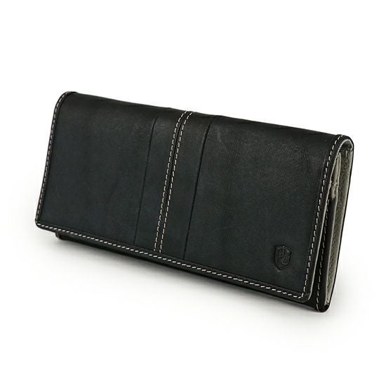 MOUSTACHE 長財布 バッファロー革×豚革 DBR-5407 | ハーヴェスト