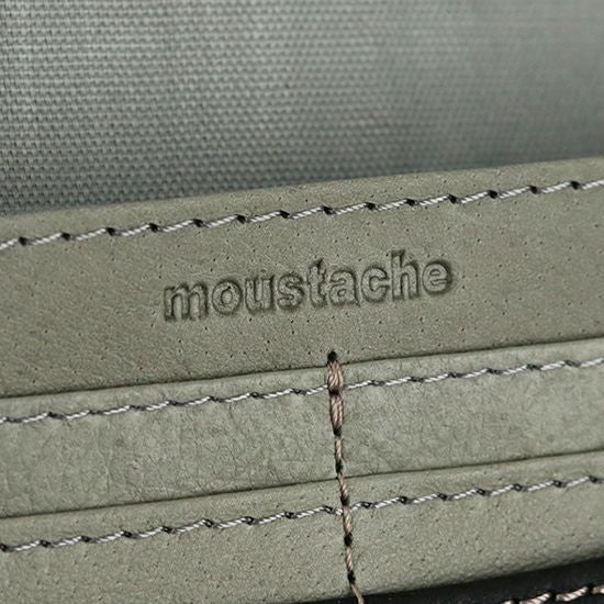 MOUSTACHE 長財布 バッファロー革×豚革 DBR-5407