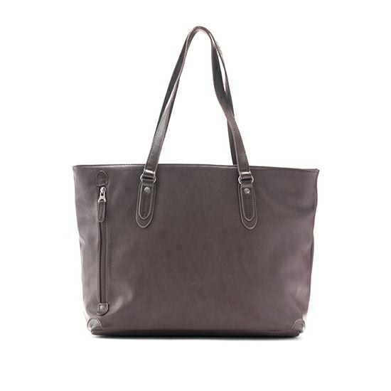 MOUSTACHE トートバッグ シュリンク合皮×牛革 JGH-6597