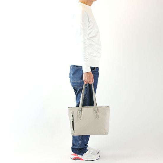 MOUSTACHE トートバッグ(S) シュリンク合皮×牛革 JGH-6598