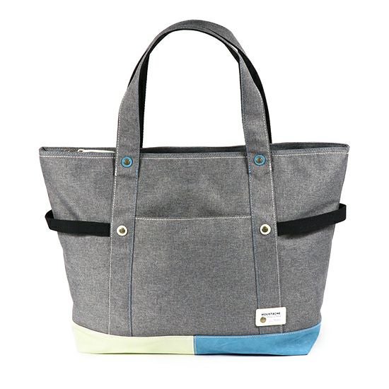MOUSTACHE トートバッグ ポリエステル×合皮 YUQ-5765 | ハーヴェスト
