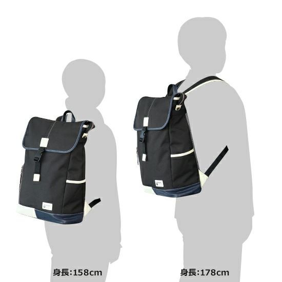 MOUSTACHE リュックサック ポリエステル×合皮 YUQ-5769