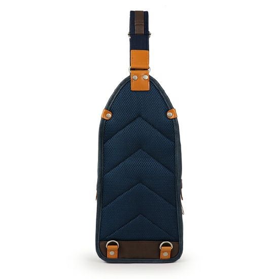 公式】 MOUSTACHE ボディバッグ 合皮 YVQ-5985 ハーヴェスト