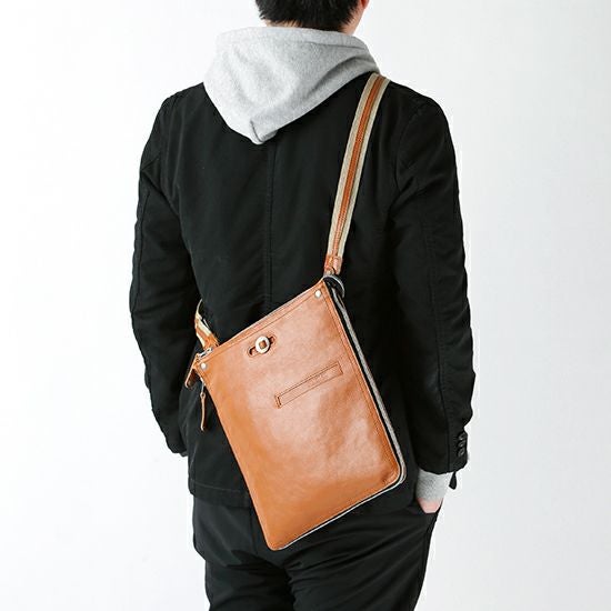 DOUBLES ショルダーバッグ（A4） 牛革 YHB-1690 | ハーヴェスト