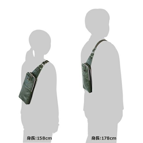 DOUBLES ボディバッグ 牛革 YHB-1692 | ハーヴェスト オフィシャルショップ