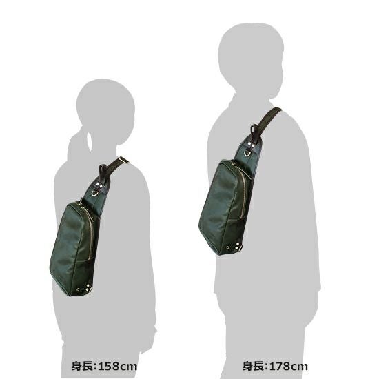DOUBLES ボディバッグ 牛革 YIX-1401 | ハーヴェスト オフィシャルショップ