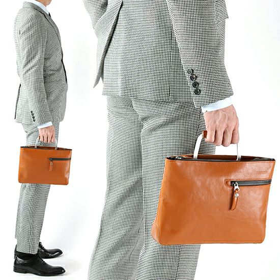 moustache on time 3WAY ビジネスショルダー(S) 牛革 JWE-2225
