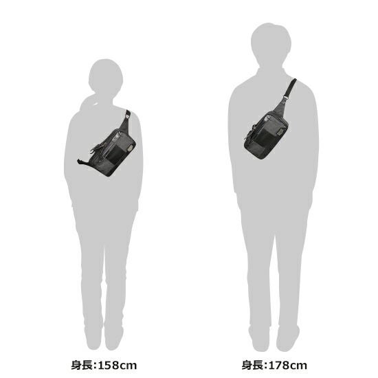 fujitaito着用 TRAVIS DUALISMボディバッグ 極美品 TRAVIS HOMME(トラヴィスオム)】別注 ボディバッグ/グレンチェック