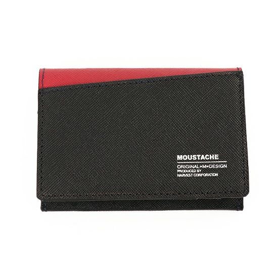 MOUSTACHE カード・名刺入れ 牛型押し加工×牛革 | ハーヴェスト