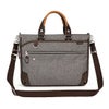 moustache on time 2WAYビジネスバッグ(S) 杢調ポリ×牛革×合皮 JPF-2177