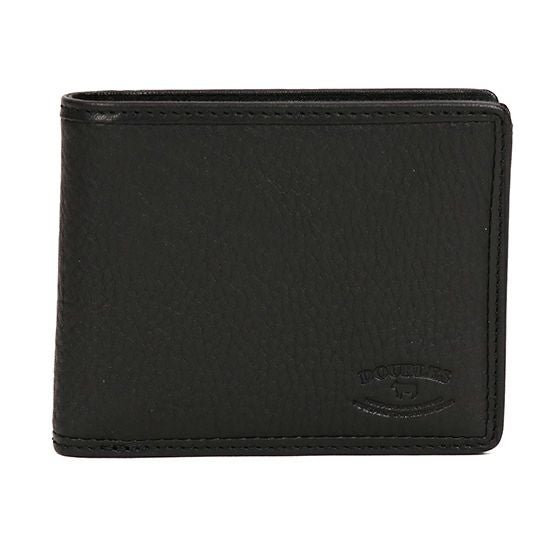 DOUBLES 二つ折り財布 一毛牛（国産牛）×牛革 DMO-7482 | ハーヴェスト