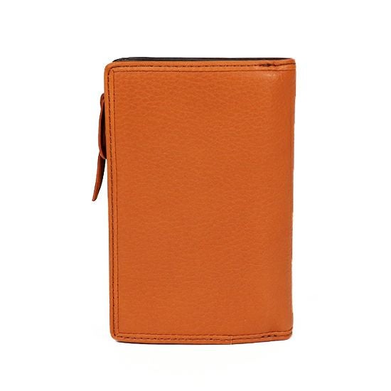 DOUBLES 深札入れ 一毛牛（国産牛）×馬革 DMO-7484