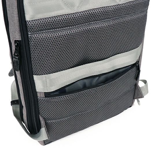 moustache on time ビジネスリュック(M) 撥水ヘリンボーンポリ