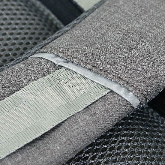 moustache on time ビジネスリュック(M) 撥水ヘリンボーンポリ