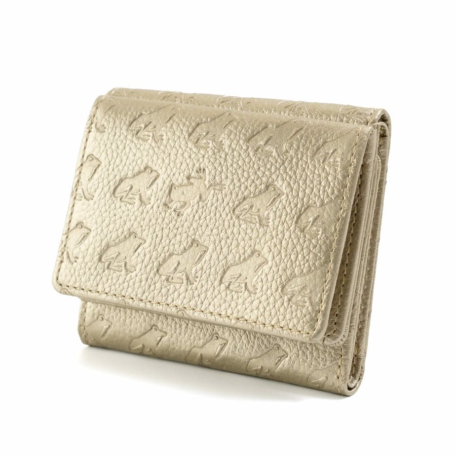 公式】 ESSENCE OF POISON 三つ折りミニウォレット 牛革 DES-3500