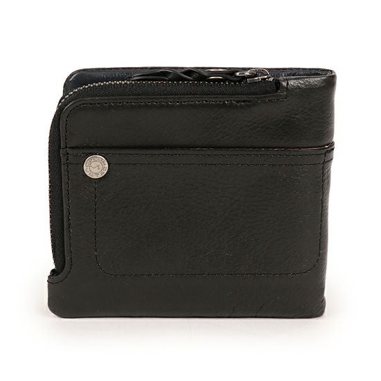 MOUSTACHE 二つ折り財布 牛革 PPH-4119