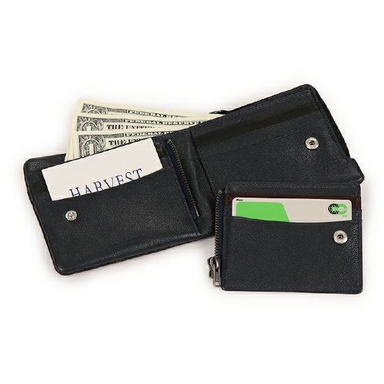 MOUSTACHE 二つ折り財布 牛革 PPH-4119