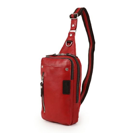 DOUBLES ボディバッグ 牛革×イタリアン牛革 JPU-7463 | ハーヴェスト